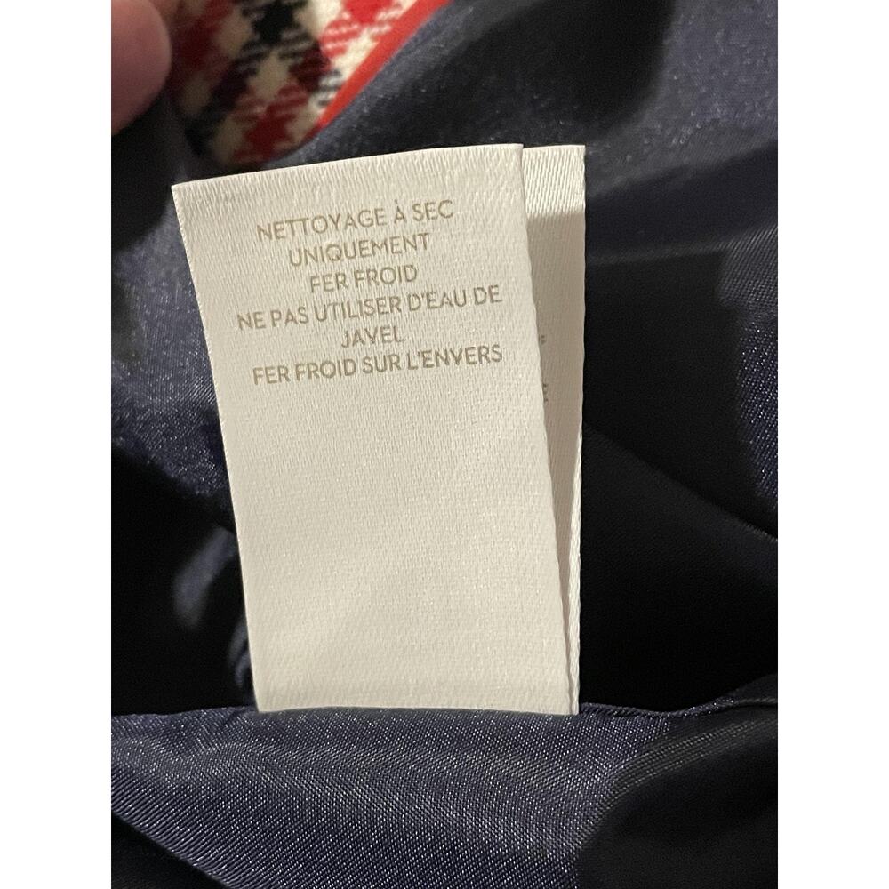 Boden Bramley Blazer Womens 14 US Multicolor Check Collared Lined Pockets Preppy - Picture 9 of 11